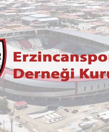 Erzincanspor Vakfı Derneği Kuruluyor